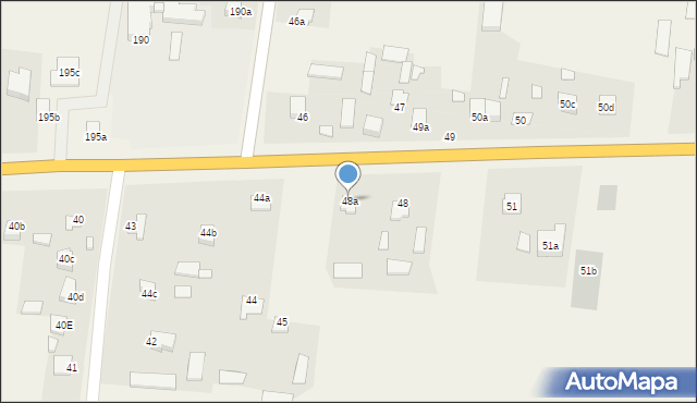 Jarosławiec, Jarosławiec, 48a, mapa Jarosławiec