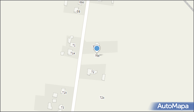 Jarosławiec, Jarosławiec, 70b, mapa Jarosławiec