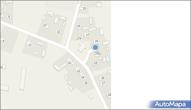 Jarosławiec, Jarosławiec, 19A, mapa Jarosławiec