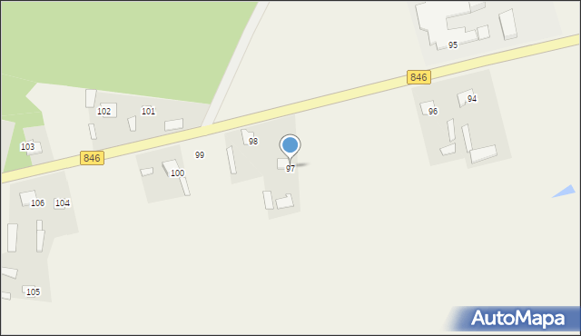 Jarosławiec, Jarosławiec, 97, mapa Jarosławiec