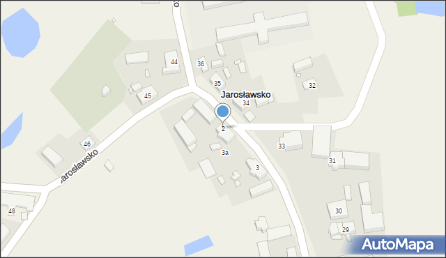 Jarosławsko, Jarosławsko, 2, mapa Jarosławsko