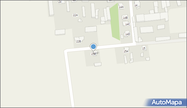 Jaroszewo, Jaroszewo, 15B, mapa Jaroszewo