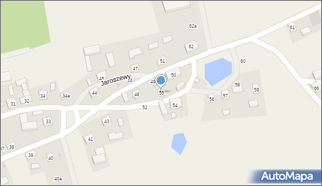 Jaroszewy, Jaroszewy, 55, mapa Jaroszewy