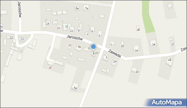 Jaroszów, Jaroszów, 4, mapa Jaroszów