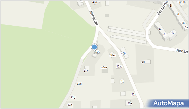 Jaroszów, Jaroszów, 41b, mapa Jaroszów