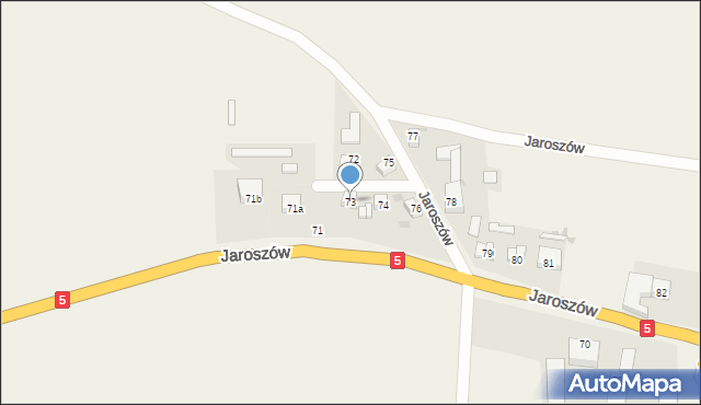 Jaroszów, Jaroszów, 73, mapa Jaroszów