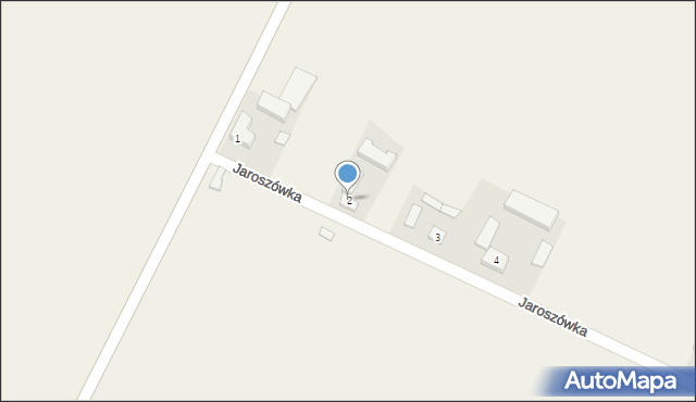 Jaroszówka, Jaroszówka, 2, mapa Jaroszówka