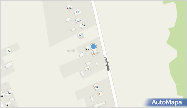 Jaroszyn, Jaroszyn, 10, mapa Jaroszyn