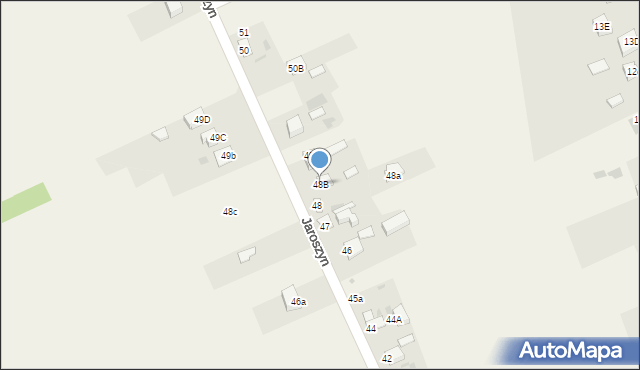 Jaroszyn, Jaroszyn, 48B, mapa Jaroszyn
