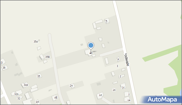 Jaroszyn, Jaroszyn, 4b, mapa Jaroszyn