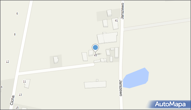 Jarszewo, Jarszewo, 43, mapa Jarszewo