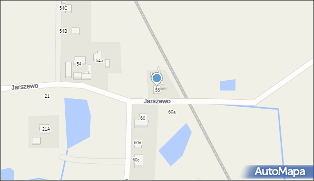 Jarszewo, Jarszewo, 55, mapa Jarszewo