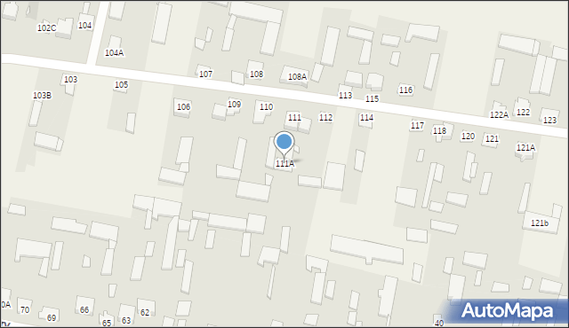 Jartypory, Jartypory, 111A, mapa Jartypory