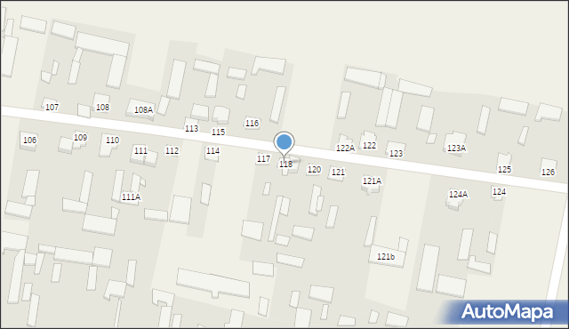 Jartypory, Jartypory, 118, mapa Jartypory