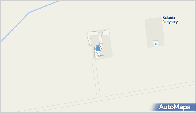 Jartypory, Jartypory, 15, mapa Jartypory