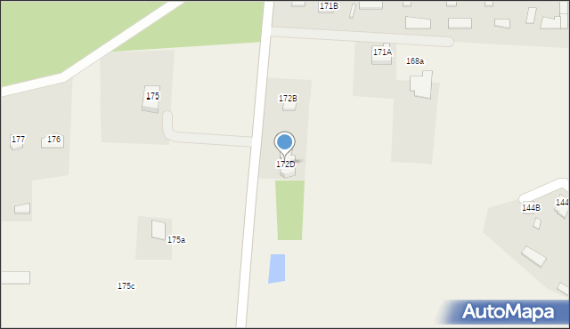 Jartypory, Jartypory, 172D, mapa Jartypory