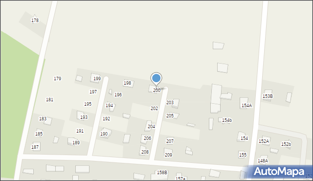 Jartypory, Jartypory, 200, mapa Jartypory