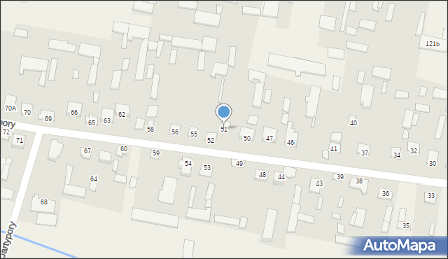 Jartypory, Jartypory, 51, mapa Jartypory