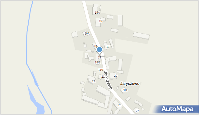 Jaryszewo, Jaryszewo, 18, mapa Jaryszewo