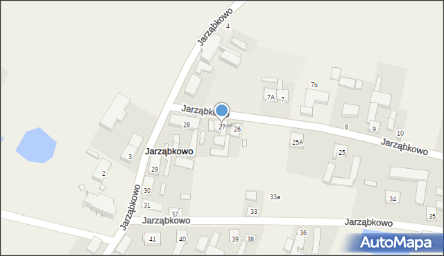 Jarząbkowo, Jarząbkowo, 27, mapa Jarząbkowo