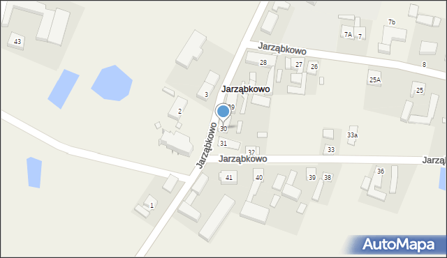 Jarząbkowo, Jarząbkowo, 30, mapa Jarząbkowo