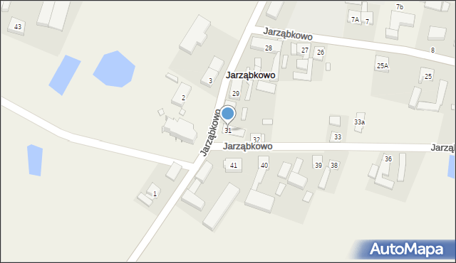 Jarząbkowo, Jarząbkowo, 31, mapa Jarząbkowo