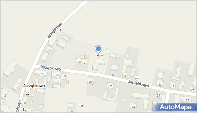Jarząbkowo, Jarząbkowo, 7b, mapa Jarząbkowo