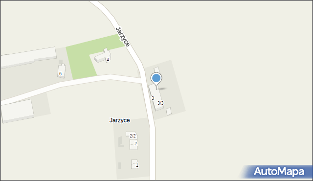 Jarzyce, Jarzyce, 3/4, mapa Jarzyce