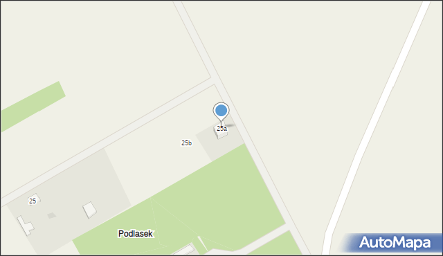Jarzyły, Jarzyły, 25a, mapa Jarzyły