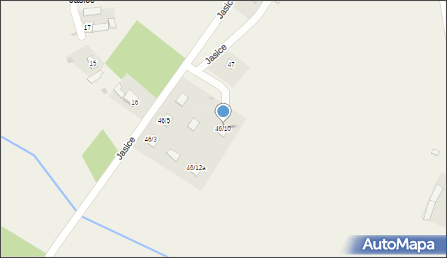 Jasice, Jasice, 46/10, mapa Jasice