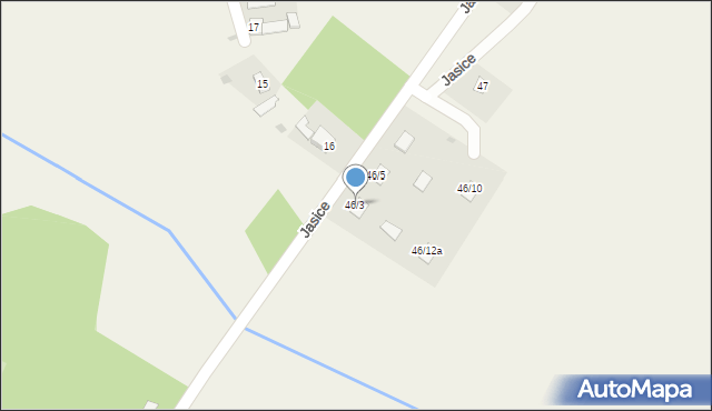 Jasice, Jasice, 46/4, mapa Jasice