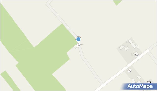 Jasień, Jasień, 28, mapa Jasień