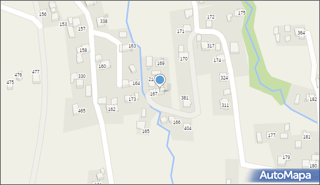 Jasienica, Jasienica, 168, mapa Jasienica