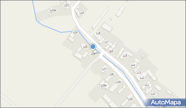 Jasienica Dolna, Jasienica Dolna, 126, mapa Jasienica Dolna