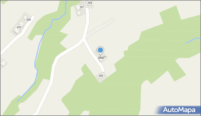 Jasienica Rosielna, Jasienica Rosielna, 396a, mapa Jasienica Rosielna