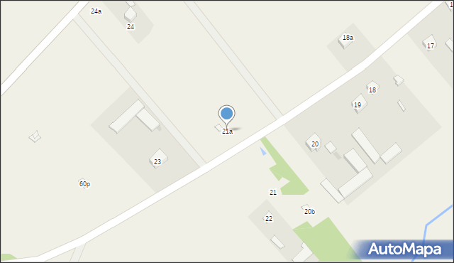 Jasieniec, Jasieniec, 21a, mapa Jasieniec