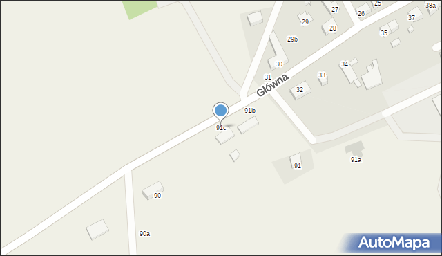 Jasieniec, Jasieniec, 91c, mapa Jasieniec