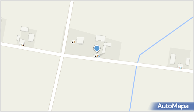 Jasieniec, Jasieniec, 43A, mapa Jasieniec