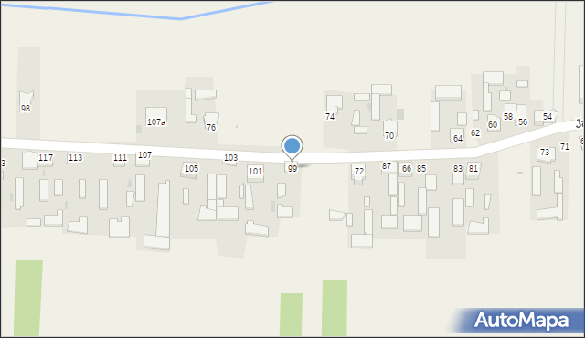 Jasieniec Iłżecki Dolny, Jasieniec Iłżecki Dolny, 99, mapa Jasieniec Iłżecki Dolny