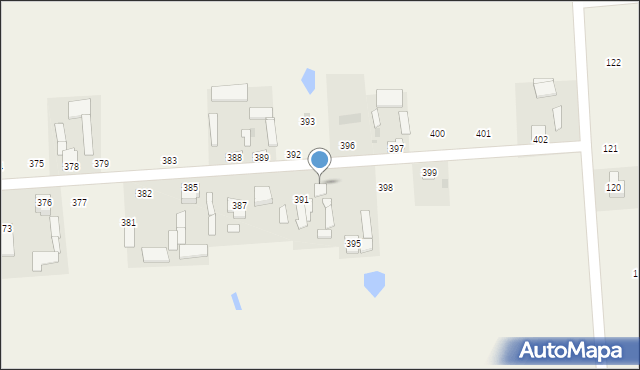 Jasieniec Solecki, Jasieniec Solecki, 394, mapa Jasieniec Solecki