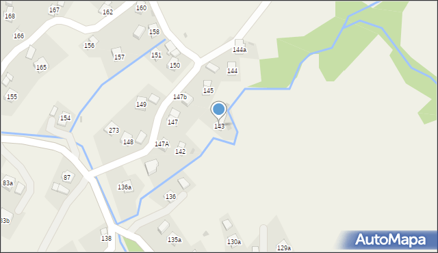 Jasionka, Jasionka, 143, mapa Jasionka