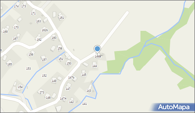 Jasionka, Jasionka, 144a, mapa Jasionka