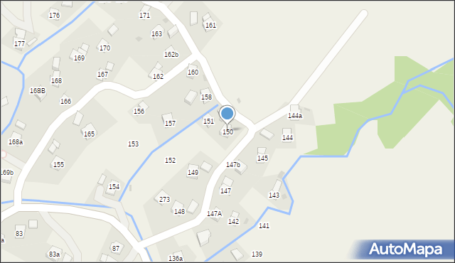 Jasionka, Jasionka, 150, mapa Jasionka