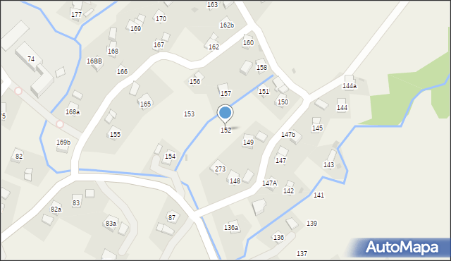 Jasionka, Jasionka, 152, mapa Jasionka