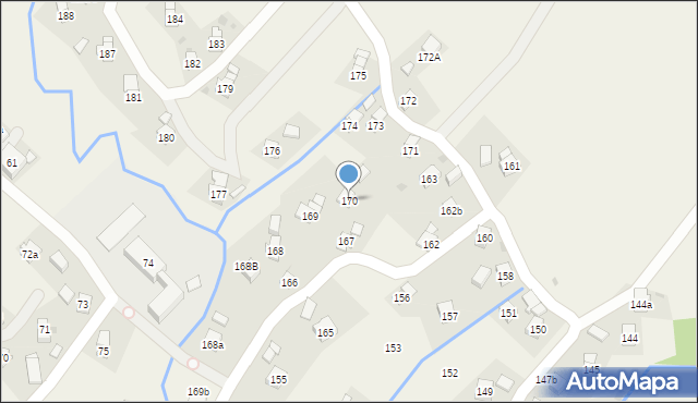 Jasionka, Jasionka, 170, mapa Jasionka