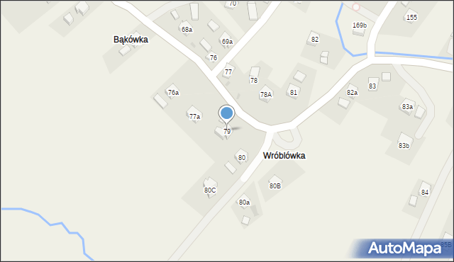 Jasionka, Jasionka, 79, mapa Jasionka