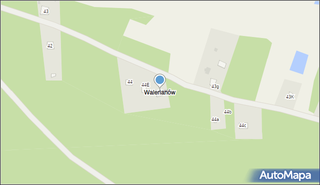 Jasionna, Jasionna, 44D, mapa Jasionna