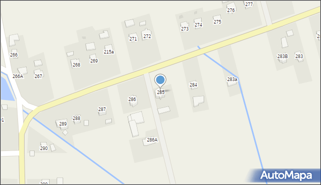 Jasionów, Jasionów, 285, mapa Jasionów