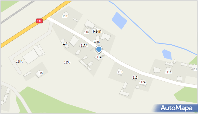 Jasiorówka, Jasiorówka, 114, mapa Jasiorówka