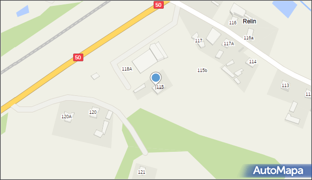 Jasiorówka, Jasiorówka, 115a, mapa Jasiorówka